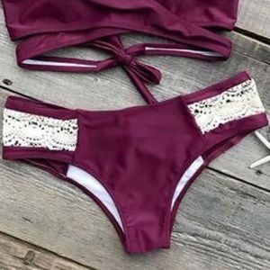 Cupshe Dazzling Sunshine Crochet Bikini Bottoms